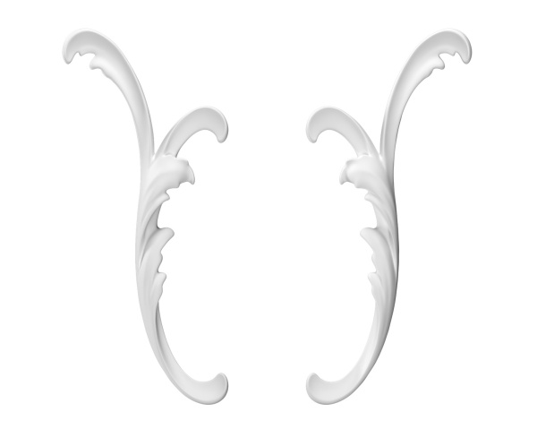 Волюта RODECOR Рококо 02009RC (121*274*20), пар