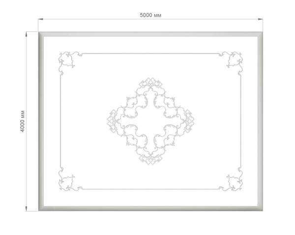 Потолок RODECOR Шинуазри Мандарин Ф1 88021CN (4000*5000), компл