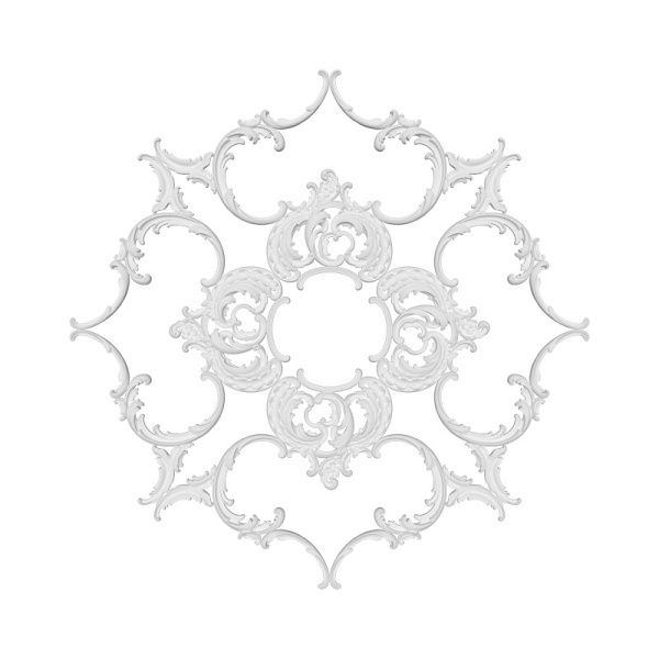 Розетка RODECOR Рококо 87037RC (990*990), компл
