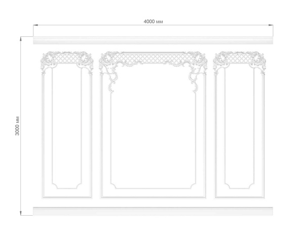 Готовое решение RODECOR Рококо Захаржевский Ф2 99302RC, компл
