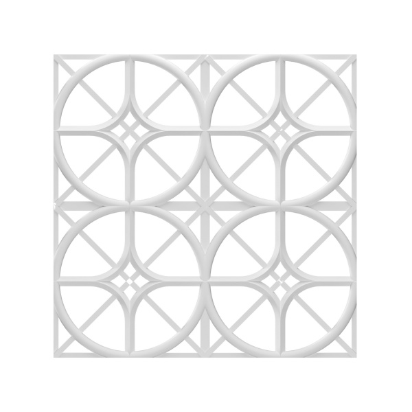 Панель RODECOR Шинуазри 07010CN (300*300*5), шт