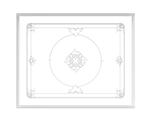 Потолок RODECOR Рококо Лемус Ф2 88102RC (4000*5000), компл