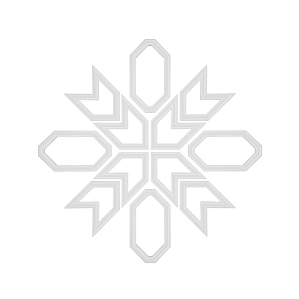 Розетка RODECOR Ар-Деко 87406AR (932*932), компл