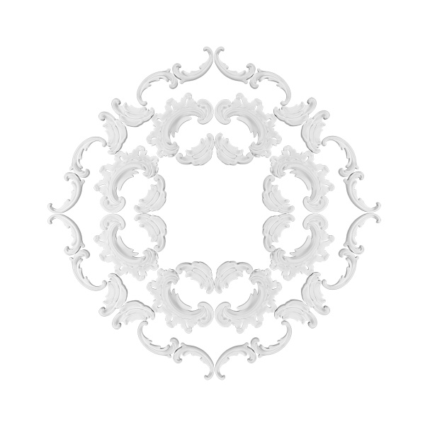 Розетка RODECOR Рококо 87052RC (500*500), компл