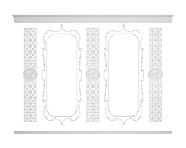 Стена RODECOR Шинуазри Мандарин Ф3 77023CN (3000*4000), компл
