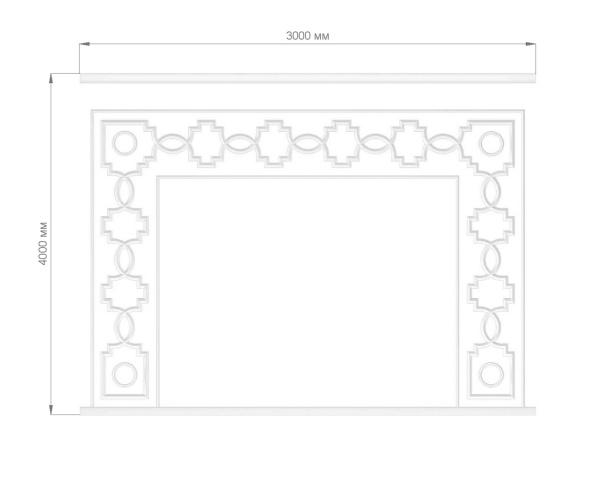 Готовое решение RODECOR Ар-Деко Эрте Ф2 99442AR, компл