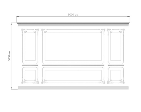 Готовое решение RODECOR Рококо Растрелли Ф2 99402RC, компл