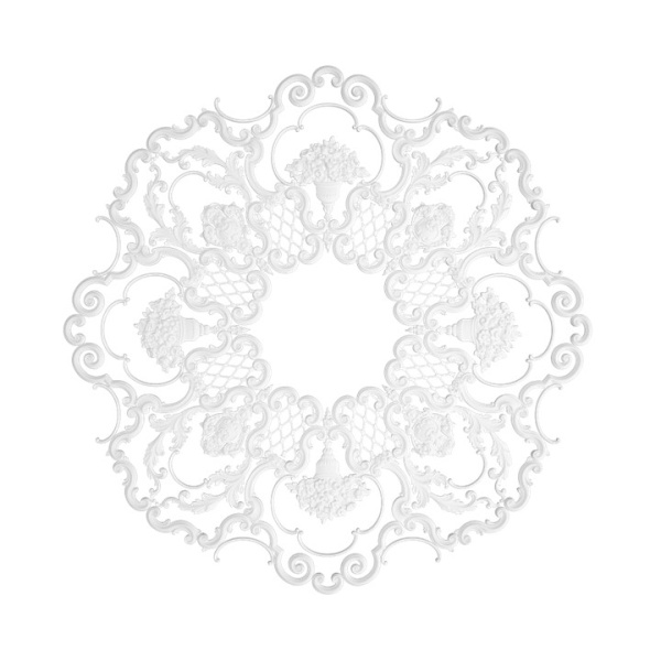 Розетка RODECOR Барокко 87105BR (1850*1850), компл